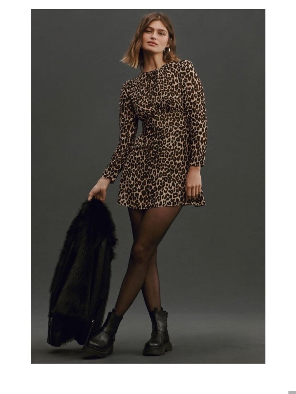 NWOT Reformation Laken Mini Dress